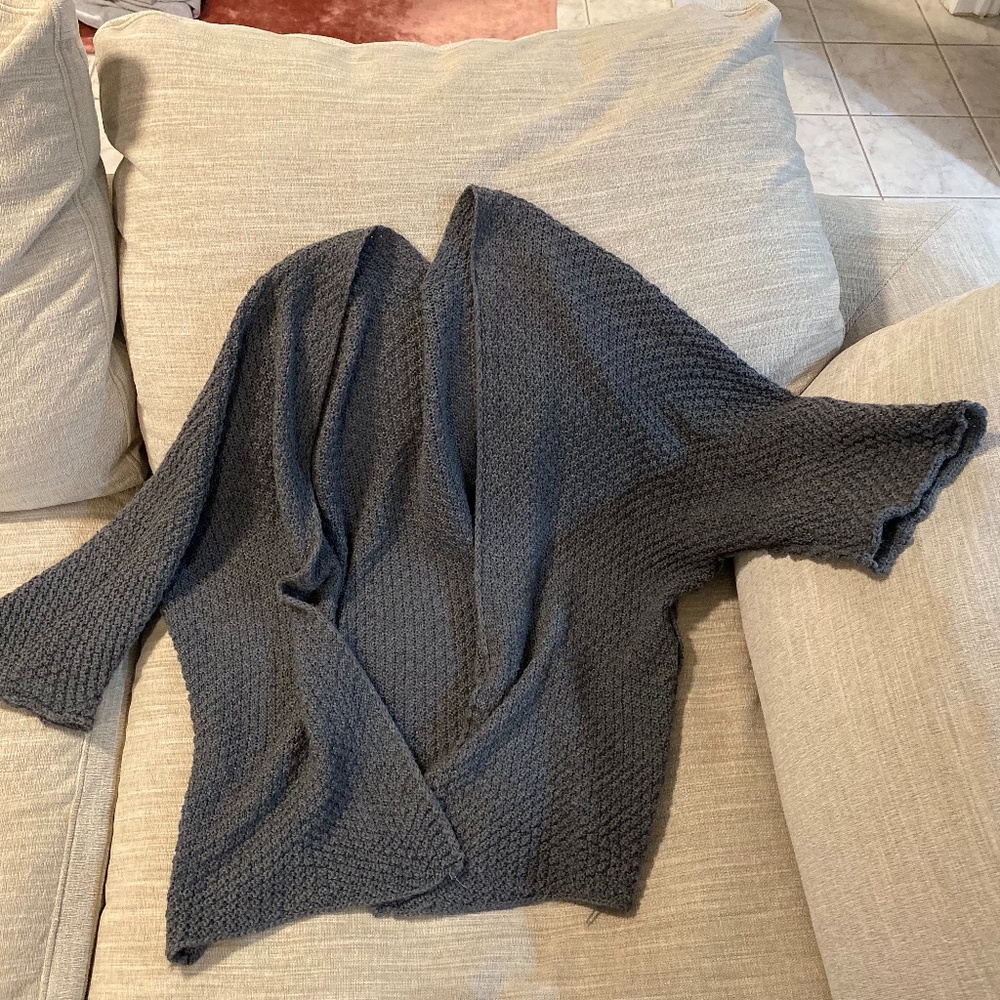 Brandy Melville Dark Gray Cardigan